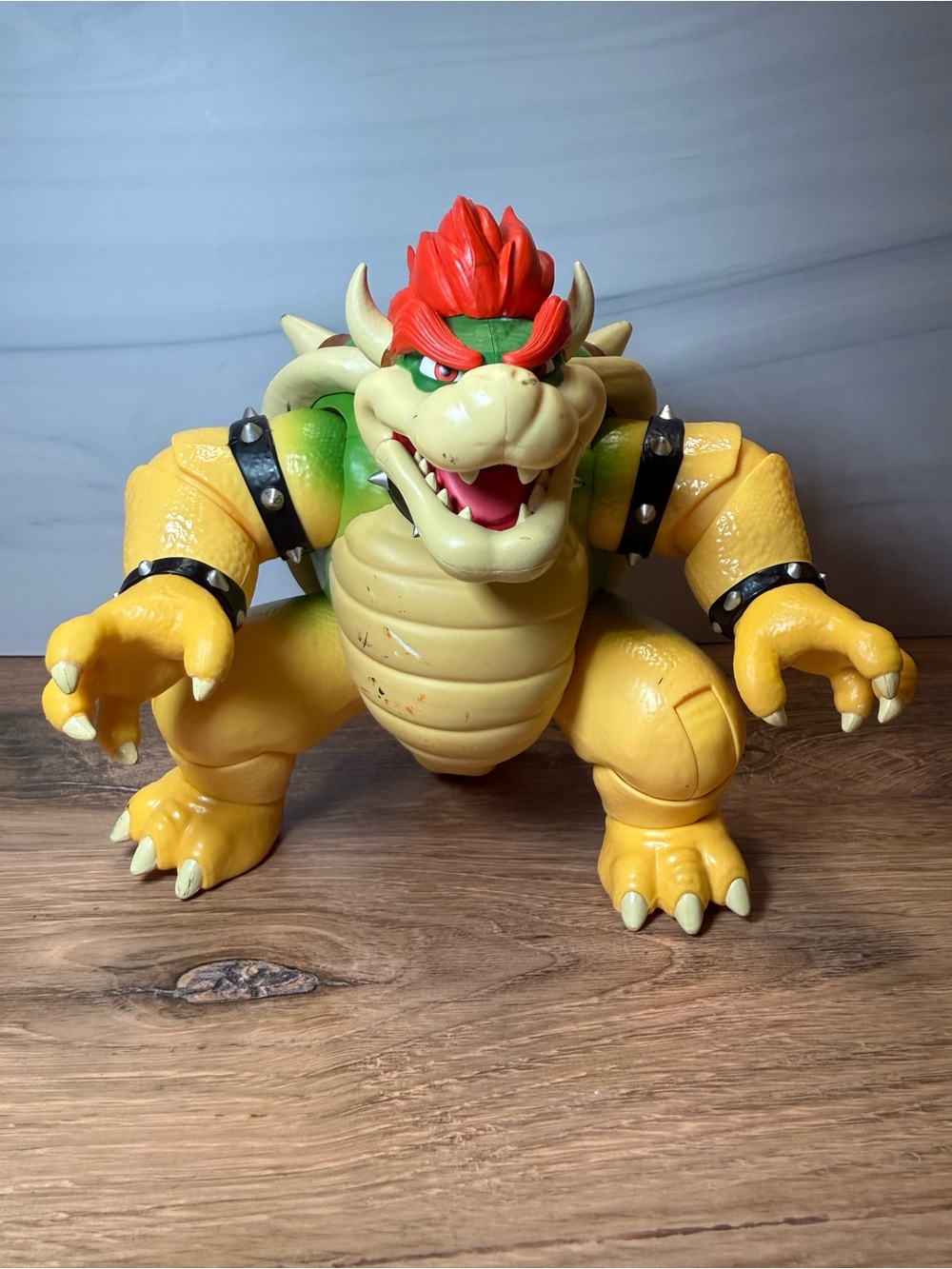 Super Mario Bros Movie Fire Breathing Bowser 7" Figure Jakks Pacific